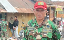 Danramil Ngawen, Kapten Inf Suahmad. (Memanggil.co/Ist) 