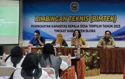 Bimbingan teknis peningkatan kapasitas Kepala Desa di Blora. (Memanggil.co/Ist) 
