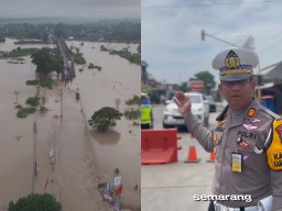 Jalur alternatif untuk menuju ke Grobogan atau Blora (Memanggil.co/Instagram @satlantas_polresdemak)