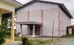 Penampakan GOR Plaza Sport di Desa Plosorejo, Kecamatan Banjarejo, Kabupaten Blora, Jawa Tengah. (Memanggil.co/Ist) 