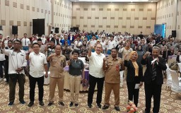 Sosialisasi bahaya penyalahgunaan narkoba di Hotel Dewarna Bojonegoro, Senin (5/2/2024) (Memanggil.co/Ist)