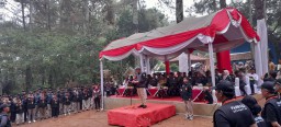 Bawaslu Kudus menggelar Apel Siaga Tahapan Pengawasan Pemilu Tahun 2024, di Bukit Wisata Pijar Park Kudus. (Ist)