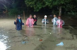 5 Kecamatan di Kabupaten Blora terendam banjir luapan air sungai. (Memanggil.co/Ist)