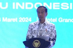 Tangkap layar Presiden RI Joko Widodo membuka Kongres XXIIII PGRI Tahun 2024 seperti disaksikan dalam akun YouTube Sekretariat Presiden (Memanggil.co/Antara)