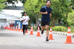 Calon mahasiswa baru ketika mengikuti tes kesehatan mandiri di PEM Akamigas Cepu (Memanggil.co)