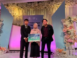 Tim Proparamics yang menjadi juara dalam kompetisi Fracturing Fluid Design Petrolida 2024 (Memanggil.co/Ist)