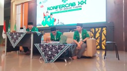 Gus Muis (Kanan) Terpilih menjadi Ketua GP Ansor Tuban Masa Bakti 2024-2028