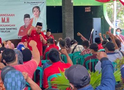 H. Abidin Fikri saat sosialisasi. (Memanggil.co/Ist) 