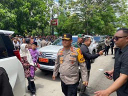 Kapolda Jateng dan Pangdam IV Diponegoro dalam Rangka Pengamanan Kunjungan Kerja Menteri Pertanian Dan Pertahanan Republik Indonesia Di Lapangan Kridosono Kabupaten Blora, Kamis, (18/01/2024) (Memanggil.co/Ist)