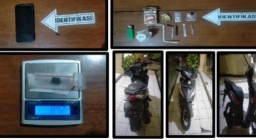 Barang bukti (BB) yang diamankan dalam kasus narkoba di Kabupaten Blora, Jawa Tengah. (Memanggil.co/Ist) 