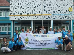 Program Training of Trainers (ToT) Desain dan Operasi Mini Grids di Politeknik Negeri Jakarta (Memanggil.co/Ist)
