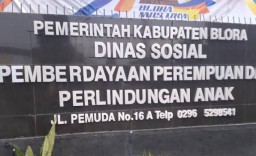 Penampakan kantor Dinsos P3A Kabupaten Blora, Jawa Tengah. (Memanggil.co/Ist) 