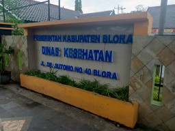 Kantor Dinas Kesehatan Kabupaten Blora. (Memanggil.co/Ist) 