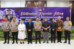 Silaturahmi Kapolda Jateng dengan tokoh lintas agama. (Memanggil.co/Antara) 