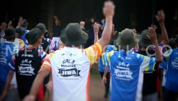 Peserta Jambore ODGJ yang digelar di Pancawati, Kabupaten Bogor, tengah mengikuti kegiatan yang disiapkan Panitia Jambore. ( Memanggil.co/ist) 