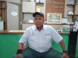 Owner PO Haryanto, Haryanto saat ditemui di kediamannya pada Rabu (20/11/2024)