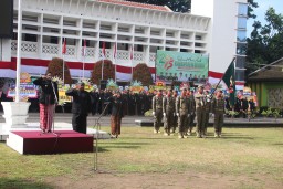 Upacara peringatan hari jadi Kabupaten Blora ke-275 (Memanggil.co/Blora.go.id)