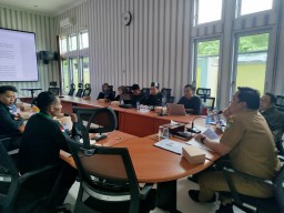 Himpunan Mahasiswa Islam (HMI) Cabang Blora saat mengadakan audiensi dengan Badan Perencanaan dan Pembangunan Daerah (BAPPEDA) (Memanggil.co/Ist)