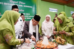 Rapat Pleno Pengurus Cabang (PC) Muslimat Nahdlatul Ulama (NU) Kabupaten Semarang, Jawa Tengah, sekaligus memperingati Hari Ibu dan tasyakuran kantor baru (Memanggil.co/Ist)