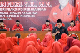 Abidin Fikri saat Sosialisasi Empat Pilar MPR RI yang diadakan di beberapa kecamatan di Kabupaten Bojonegoro, Kamis (12/12/2024) (Memanggil.co/Ist)