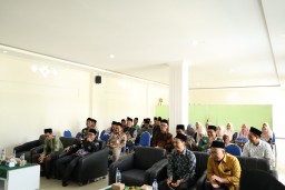 Workshop Strategi Sukses Hibah Penelitian Litapdimas Kemenag di Auditorium kampus, Sabtu (13/1) (Memanggil.co/Ist)