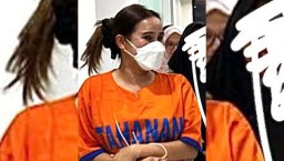 Isa Zega saat ditangkap (Memanggil.co/Tangkapan layar Lucinta Luna)