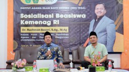 Kepala Puspenma Ruchman Basori (kiri) (Memanggil.co/Kemenag)
