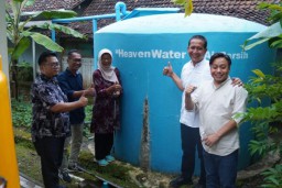 Instalasi Pemanen Air Hujan (IPAH) yang bertujuan untuk memanfaatkan air hujan sebagai sumber air bersih (Memanggil.co/bojonegorokab.go.id)