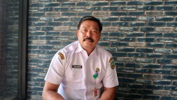 Kepala Dinas Pangan Pertanian Peternakan dan Perikanan (DP4) Kabupaten Blora Ngaliman (Memanggil.co/Ma'rifah Nugraha)