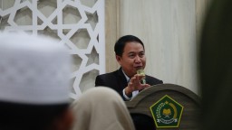 Direktur Jenderal Penyelenggaraan Haji dan Umrah Kementerian Agama RI, Hilman Latief (Memanggil.co/Kemenag)