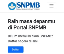 Portal SNPMB (Memanggil.co/tangkapan layar)