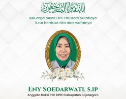 Anggota Komisi B DPRD Bojonegoro dari Fraksi PKB, Eny Soedarwati meninggal dunia dalam kecelakaan bus umroh (Memanggil.co/Instagram @mediapkbbojonegoro)