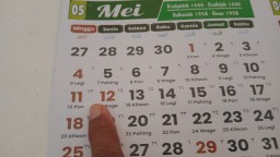 Bulan Mei 2025 akan menjadi bulan yang penuh dengan hari libur nasional dan cuti bersama. (Foto: Arif Miko/Memanggil.co)
