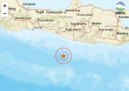 Gempa bumi terjadi di Gunungkidul pada Senin 21 April 2025 pagi. (Foto: dk. bmkg)