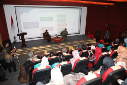 Peluncuran buku yang digelar di Perpustakaan Daerah Jawa Tengah, Jumat (16/5/2025) (Foto: Pemprov Jateng)