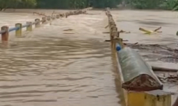 Banjir landa Ngawen Blora (Foto: Tiktok @diajeng)