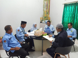 Monitoring dan Evaluasi NR (Nikah Rujuk) Triwulan I di 18 KUA di Kabupaten Gowa. (Foto: Kemenag Gowa)