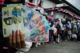 Ilustrasi uang bantuan. (Foto: Indonesia.go.id)