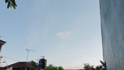 Cuaca di Kabupaten Blora dan sekitarnya pada pagi Jumat 30 Mei 2025. (Foto: Arief Miko/Memanggil.co)