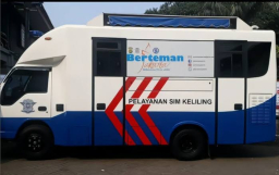 Layanan SIM Keliling dari Ditlantas Polda Metro Jaya. Foto Polda Metro Jaya.