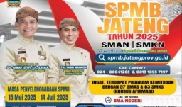 Proses penerimaan murid baru untuk SMA dan SMK Negeri di Jawa Tengah tahun ajaran 2025 resmi dibuka. Foto: Jateng Provinsi.