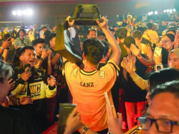 Onic akhirnya keluar sebagai juara setelah menutup laga dengan skor ketat 4-3. Foto Instagram Onic.