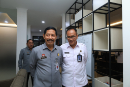 Kakanwil Kementerian Hukum (Kemenkum) Jatim, Haris Sukamto, di Surabaya, Senin(16/6/2025). Foto Diskominfo Jatim.