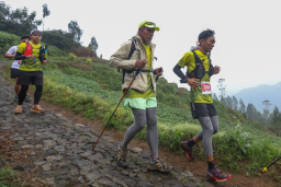 Ajang pariwisata olahraga (sporttourism) Dieng Caldera Race 2025. Foto Pemrov Jateng.