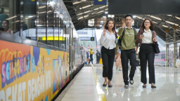 KAI Daop 2 Bandung menyiapkan 44 perjalanan kereta api selama masa libur panjang Tahun Baru Islam. Foto Humas Daop 2 Bandung