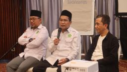 Kasubdit Bina Penyuluh Agama Islam, Jamaluddin M. Marki (pegang mic). Foto Kemenag.