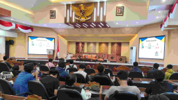 Para peserta begitu antusias mengikuti kegiatan yang digelar PWI Tuban.