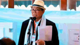 Go Tjong Ping ketika mengadakan kegiatan.