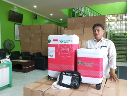 Koper jemaah haji tahun 2025. (Foto: Kemenag)