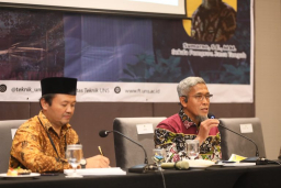 Sekretaris Daerah (Sekda) Provinsi Jawa Tengah, Sumarno, meminta perguruan tinggi di wilayahnya, agar ikut terlibat mengatasi persoalan-persoalan di daerah. Foto Pemrov Jateng.